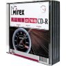 Носители информации CD-R, 52x, Mirex Maximum, Slim/5, UL120052A8F, 838855