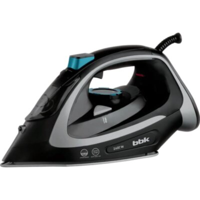 Утюг ISE-2405 BLACK/SILVER BBK, 1309983