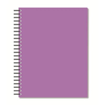 Бизнес-тетрадь А5,96л,кл,спир,пласт,тон.бл. Attache Bright colours Сиренев, 1223701