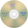 Носители информации CD-R, 52x, VS, Slim/5, VSCDRSL501, 166387