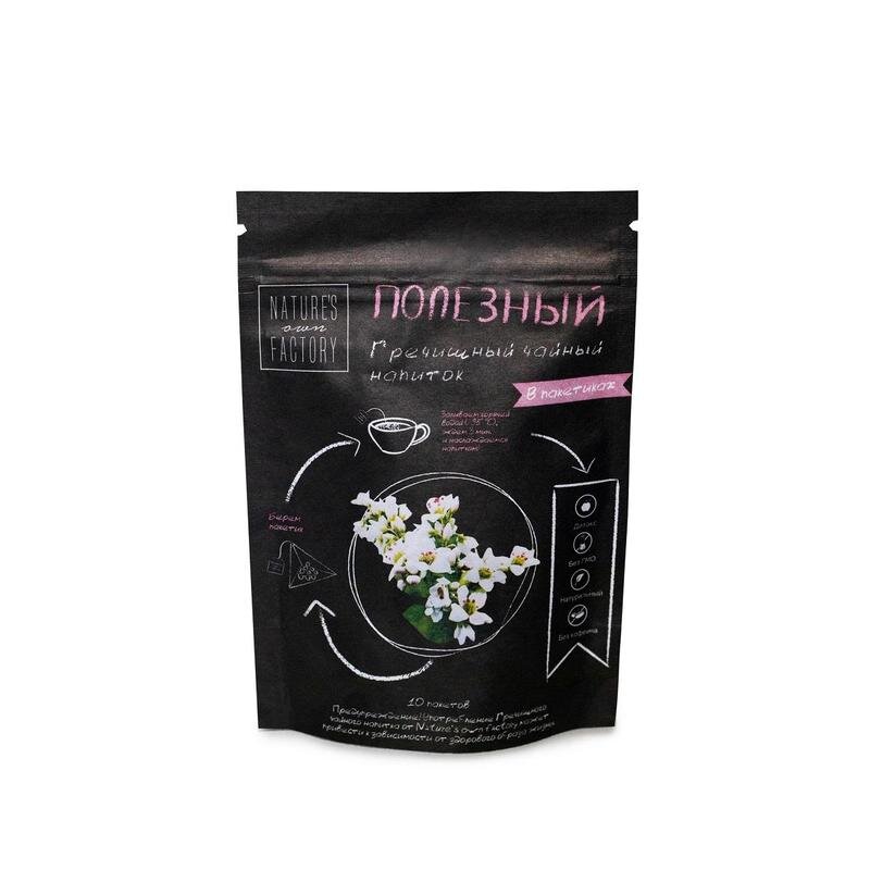 Чайный напиток Natures own factory/Фабрика нашей природы гречишн,30гx10 пак, 1294446