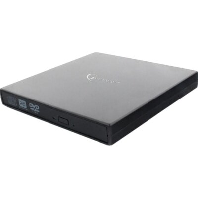 Привод DVD Gembird DVD-USB-02 пластик, черный USB 2.0, 1585439