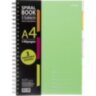 Бизнес-тетрадь 140л,кл,А4,SPIRAL BOOK Салатовый,евросп,обл.пл,раздел.84102, 737335