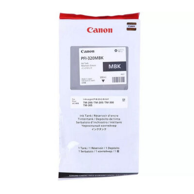 Картридж струйный Canon PFI-320MBK (2889C001) чер.мат. для TM-200/205/300, 1111388