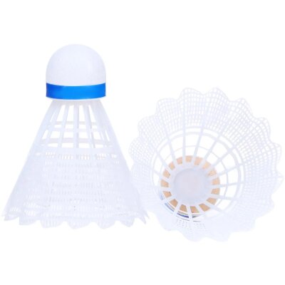 Воланы для бадминтона TORRES 150 (нейлон), уп.6шт.белый, сред.скор./BD23108, 2498457