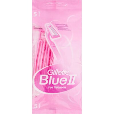 Бритва одноразовая Gillette Blue II for Women  5шт, 1990056