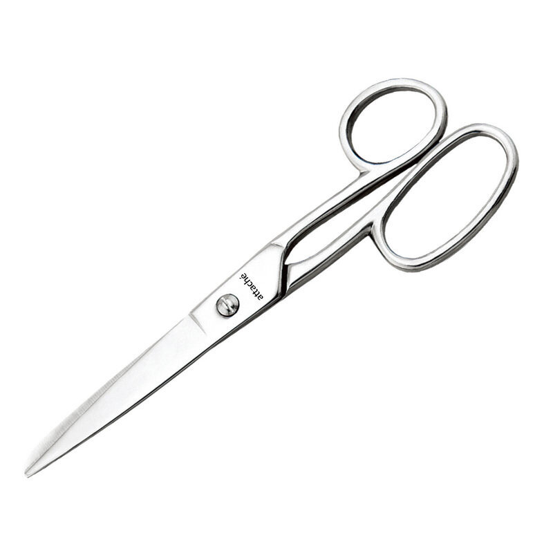 Ножницы Attache Metal 175 мм, ассиметричные ручки,цельнометаллические, 843587