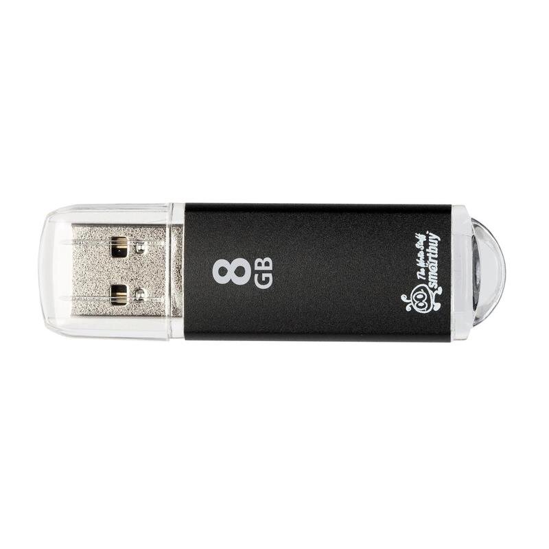 Флеш-память Smartbuy V-Cut, 8Gb, USB 2.0, чер, SB8GBVC-K, 445910