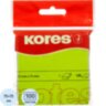 Стикеры Kores бум.для зам.75х75 неон. зеленая100л'47075(47077/47075)/47092, 330458