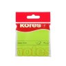 Стикеры Kores бум.для зам.75х75 неон. зеленая100л'47075(47077/47075)/47092, 330458