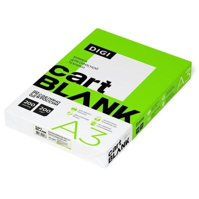 Бумага для цв.лазер.печ. Cartblank Digi (А3, 200 г/кв.м, 200 л), 1848734