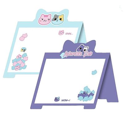 Стикеры с клеевым краем M&G Adorable Pet, 76x100 мм, 40 л, в ассортименте, 1773906