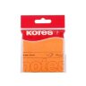 Стикеры Kores бум.для зам. 75х75 неоновая оранжевая 100л. '47074, 330459