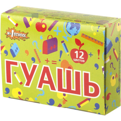 Гуашь Комус Класс ColorPics 12 цветов по 10 мл, 741558