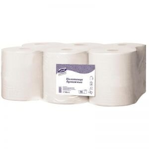 Полотенца бумажные д/дисп. Luscan Professional с ЦВ 2слбелцел150м 6рул/уп, 601115