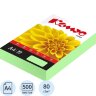 Бумага цветная Комус Color (лагуна пастель), 80г, А4, 500 л., 619950