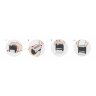 Штамп самонаборный NEW Printer С40-Set-F 6/4стр+рам.23х59мм 2кассы кор.черн, 1742605