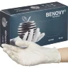 Перчатки нитрил, н/c, н/о, текстур, Benovy (L) 50п/уп, белый, 1599276
