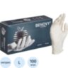 Перчатки нитрил, н/c, н/о, текстур, Benovy (L) 50п/уп, белый, 1599276
