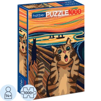 Пазл 1000 элементов Premium А2ф 480х680мм  -Кот Мунка-,78083, 2487777