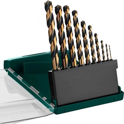 Набор сверл по металлу (29656-H10) KRAFTOOL COBALT-8, 10 шт,М42, HSS-Co(8%), 2388846