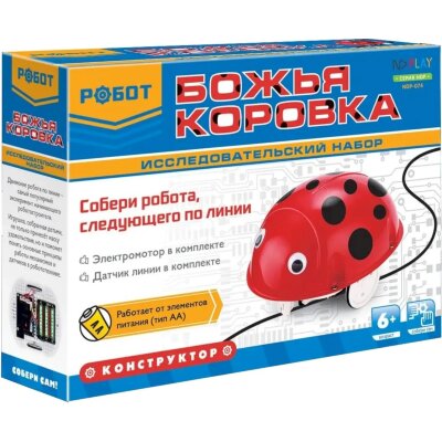 Конструктор ND PLAY Робот - божья коровка 284380 NDP-074, 2168699