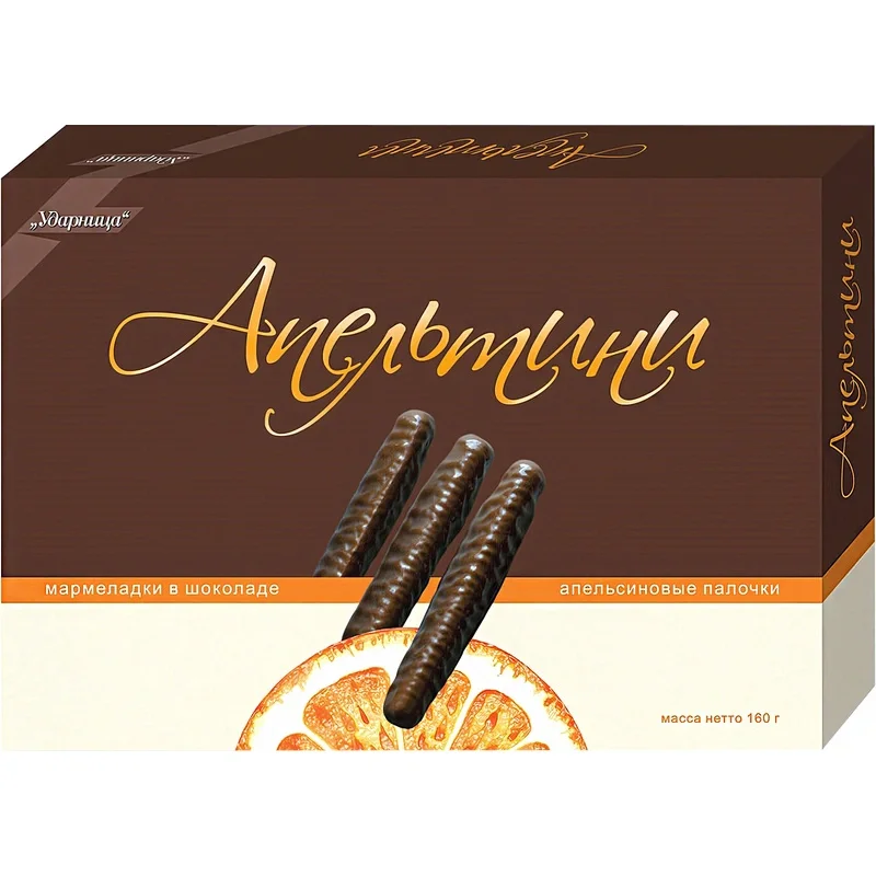 Мармелад апельсиновые палочки Апельтини, 160г, 996287