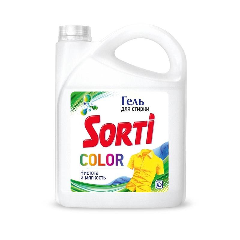 Гель для стирки Sorti Color 4800гр, 1621302