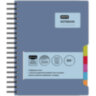 Бизнес-тетрадь B5,200л,кл,греб Attache Selection Office book синийметаллик, 888113