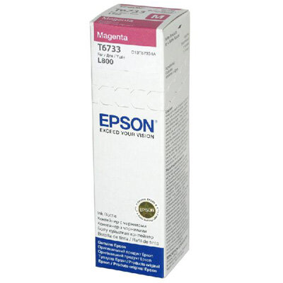 Чернила Epson T6733 C13T67334A/C13T673398 пурп. для L800, 235307
