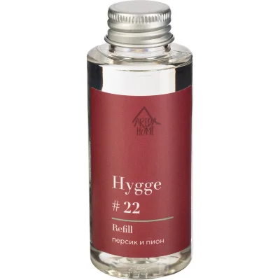 Наполнитель рефил для ароматизатора Arida Home Hygge 22 Персик и пион 100 мл, 1983919