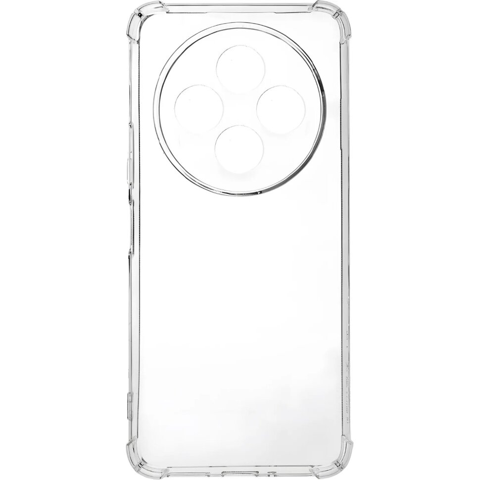 Чехол накладка PERO силикон для Tecno Spark 30C прозрачный усиленный, 2332768