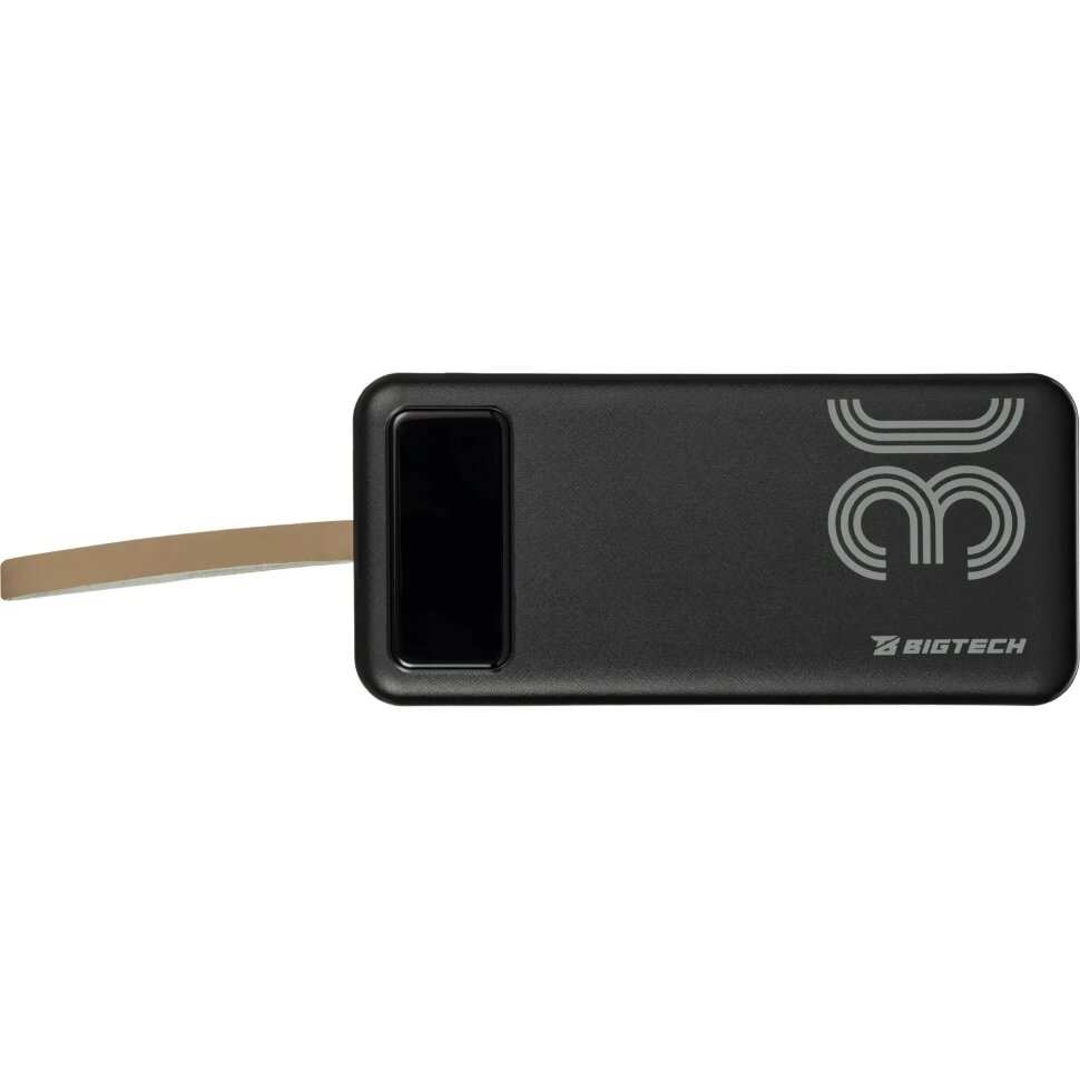 Внешний аккумулятор BigTech (BT-PB-30-BL-9) 30000 mAh черный, 2176206