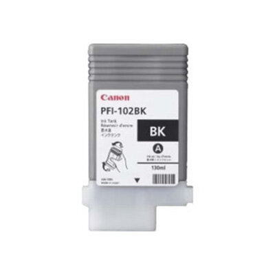 Картридж струйный Canon PFI-102BK (0895B001) чер. для IPF500/600/700, 239335