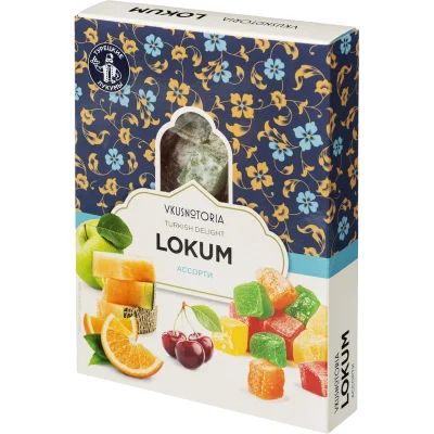 Рахат-лукум Куш-Лукум Vkusnotoria ассорти, 250г, 1478863