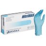 Перчатки медицинские смотровые нитриловые NitriMax нестерильные неопудренные размер L 8-9 голубые 50 пар/100 штук в упаковке, 1572086