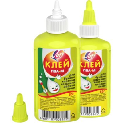 Клей ПВА школьный Луч-М 85 г. арт. 20С 1353-08, 1026480
