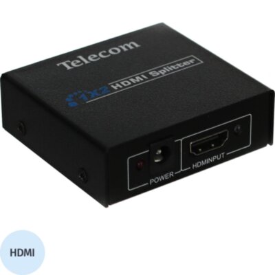 Разветвитель HDMI 1=>2 , каскадируемый , 1.4v+3D Telecom <TTS5010, 2390357