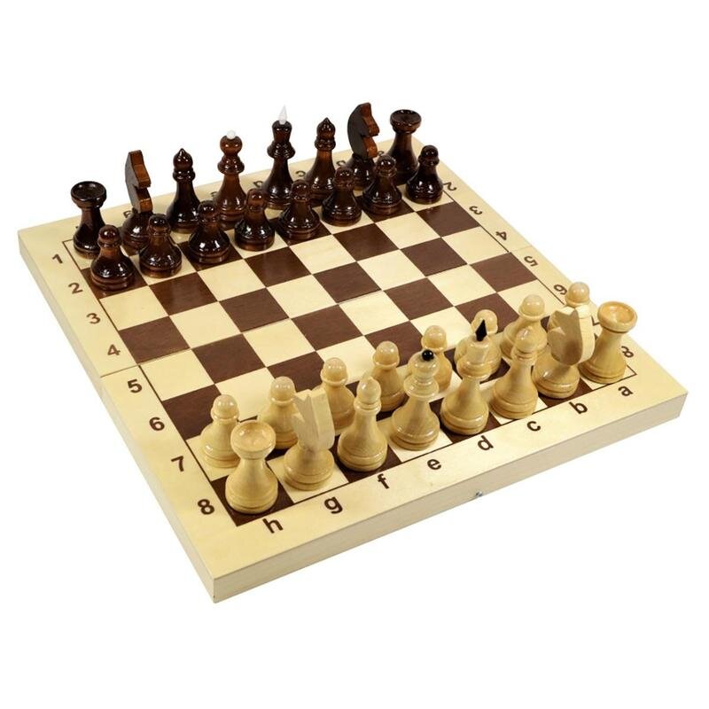 Настольная игра Шахматы деревянные (поле 29х29см),02845, 1393066