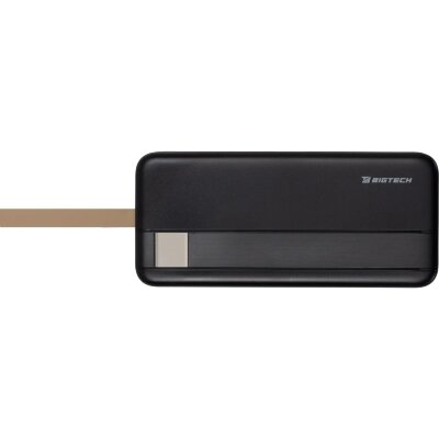Внешний аккумулятор BigTech (BT-PB-30-BL-8) 30000 mAh черный, 2176205