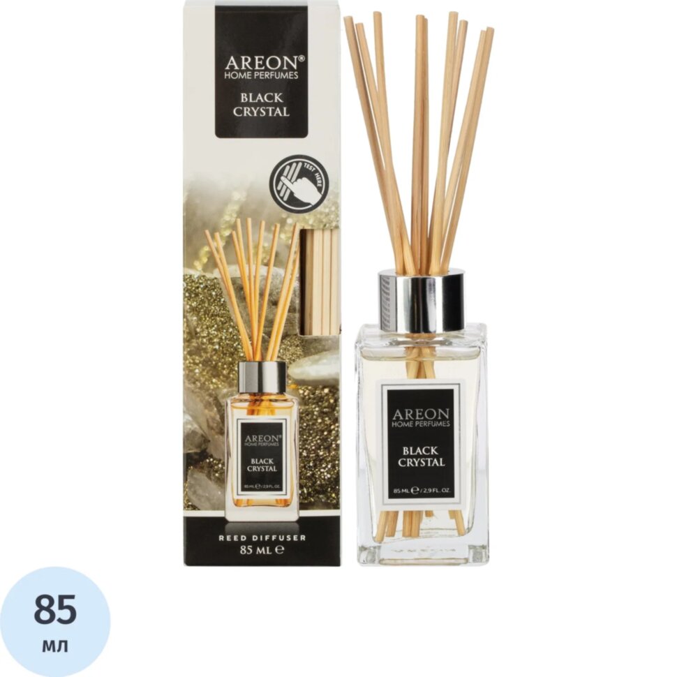 Аромадиффузор AREON HOME PERFUME STICKS Черный кристал 85 мл, 1268670