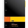 Бизнес-тетрадь SMARTBOOK А4 120л. клетка,спир,микроп,разд,карм,жел-оран, 272651