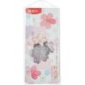 Набор чертежный M&G Sakura Rain (линейка, транспортир, 2 треугольника), 1773899