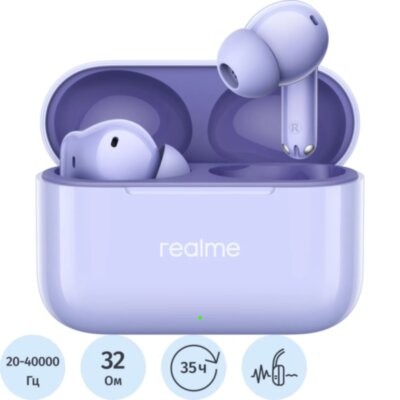 Наушники Realme Buds T200 Dreamy Purple (Фиолетовый) Ru, 2357758