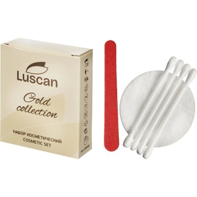 Набор косметический Luscan Gold Collection, картон, 300шт/наб, 2039450