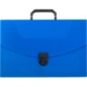 Папка-портфель пласт. ATTACHE A4/06 40мм синий, 112337