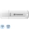 Флеш-память Transcend JetFlash 730, 128Gb, USB 3.1 G1, бел, TS128GJF730, 1206080