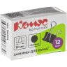 Зажимы для бумаг 19мм 12шт./уп. Комус, в картонной коробке, 166954