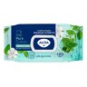 Салфетки влажные освежающие AURA big-pack с крышкой 120шт/уп, 1614448