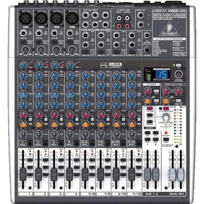Микшерный пульт Behringer X1622USB, 4 моновхода с компрессорами, 1819283